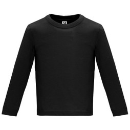 Roly CA7203 - BABY L/S Baby-T-Shirt langarm aus extra feingestricktem Material