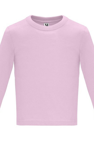 Roly CA7203 - BABY L/S Baby-T-Shirt langarm aus extra feingestricktem Material