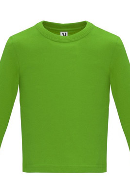 Roly CA7203 - BABY L/S Baby-T-Shirt langarm aus extra feingestricktem Material