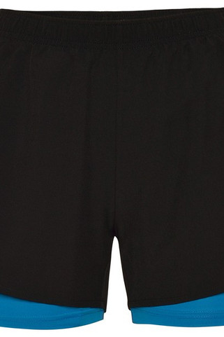 Roly PC6655 - LANUS Womens sports shorts with contrasting inner short leggings