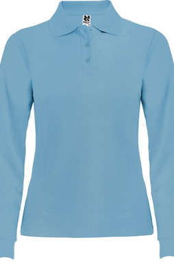 Roly PO6636 - Estrella Dames Slim-fit Polo met Ribkraag