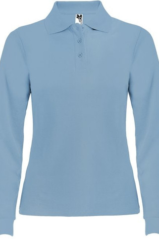 Roly PO6636 - Dámské Slim-fit Polo s Dlouhým Rukávem a Žebrovaným Límcem