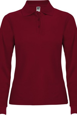 Roly PO6636 - Estrella Womens Slim-Fit Long-Sleeve Polo Shirt