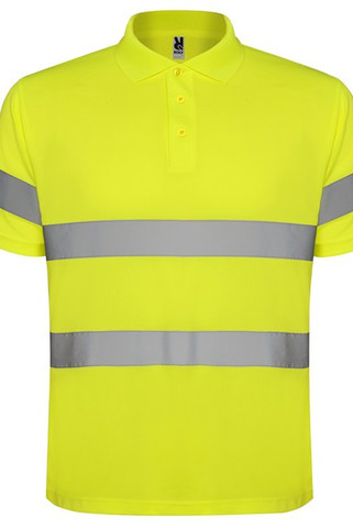 Roly HV9302 - POLARIS Polo technique manches courtes haute visibilité