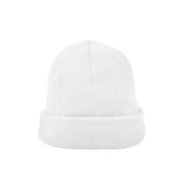 PLANET Knitted beanie with double turn-up - EgotierPro GR9009