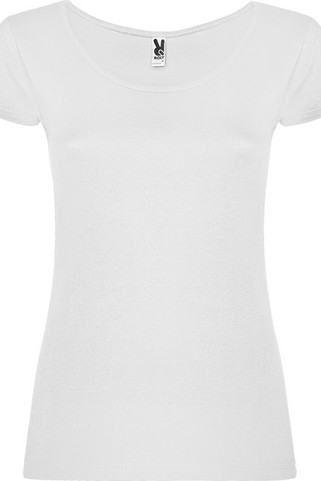 Roly CA6647 - GUADALUPE Short-sleeve t-shirt with ribbed crew and wide neckline