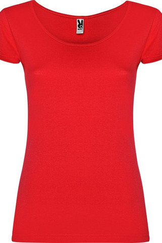 Roly CA6647 - GUADALUPE Short-sleeve t-shirt with ribbed crew and wide neckline