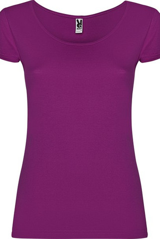 Roly CA6647 - GUADALUPE Short-sleeve t-shirt with ribbed crew and wide neckline