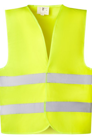 Roly CC5063 - SIRIO High-visibility vest with V-neck