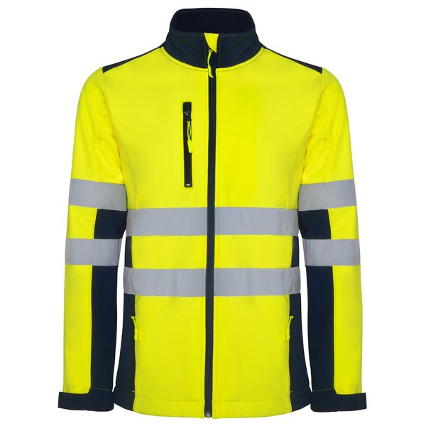 Roly HV9303 - ANTARES Two-colour high-visibility softshell