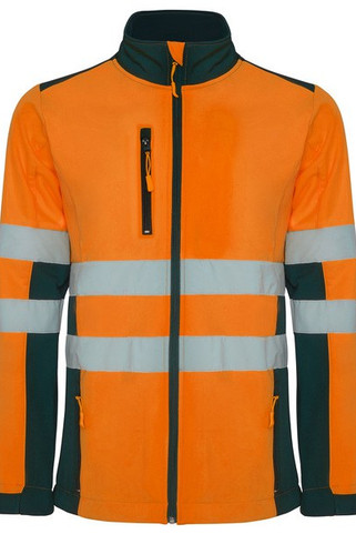 Roly HV9303 - ANTARES Soft shell bi-couleur haute visibilité