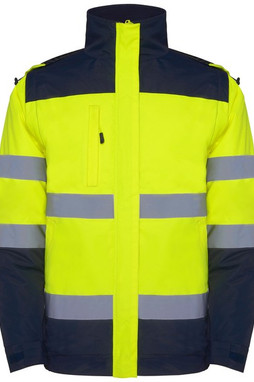 Roly HV9304 - EPSYLON High-visibility parka combined in two colours