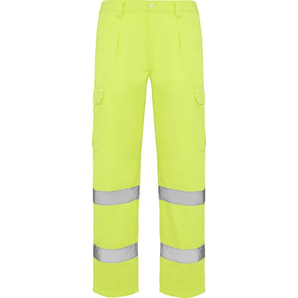 Roly HV9309 - ALFA High-visibility long trousers in fluor yellow