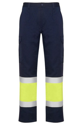 Roly HV9300 - NAOS Multi-pocket high-visibility summer trousers