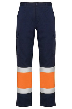 Roly HV9300 - NAOS Multi-pocket high-visibility summer trousers