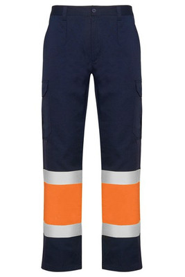 Roly HV9300 - NAOS Multi-pocket high-visibility summer trousers