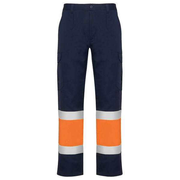 Roly HV9300 - NAOS Multizakken zomerbroek met hoge zichtbaarheid