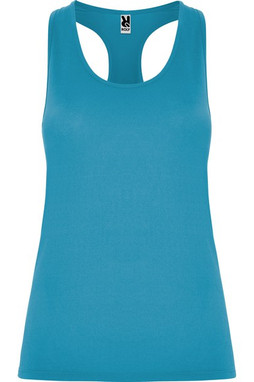 Roly CA6656 - AIDA Racerback sports tank top in cotton touch polyester