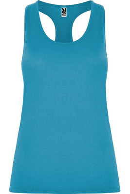 Roly CA6656 - AIDA Racerback sports tank top in cotton touch polyester