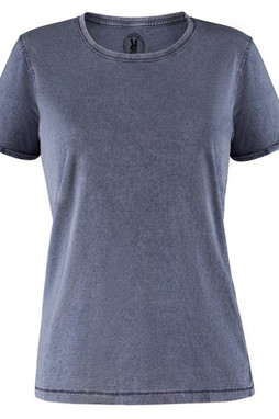 Roly CA6691 - HUSKY WOMAN Short-sleeve t-shirt in a jeans effect design for women