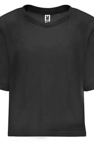 Roly CA6687 - Stylish Cropped Loose-Fit Womens Short-Sleeve Tee