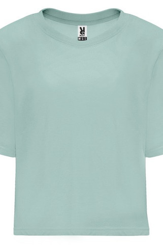 Roly CA6687 - Stylish Cropped Loose-Fit Womens Short-Sleeve Tee