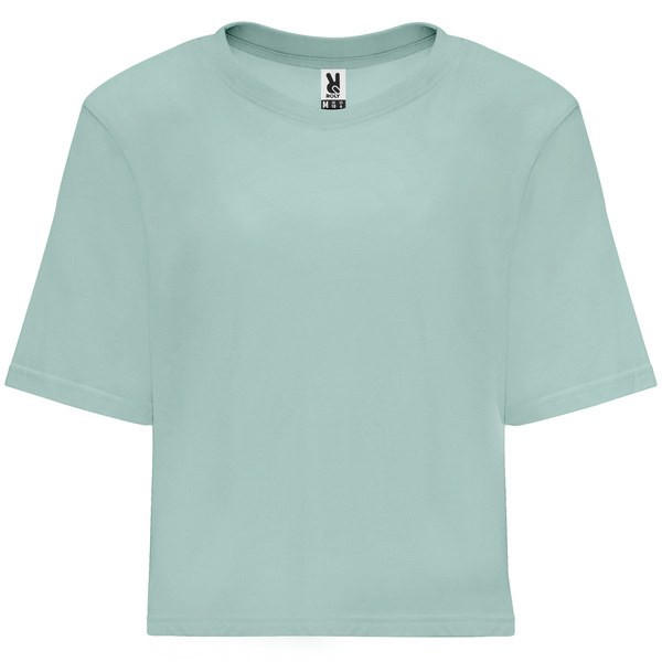 Roly CA6687 - Stylish Cropped Loose-Fit Women's Short-Sleeve Tee