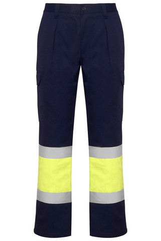 Roly HV9301 - SOAN Multizakken winterbroek met hoge zichtbaarheid