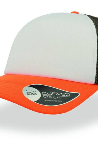 Atlantis AT011 - Moderner Trendiger Rapper Cap mit Netzdesign