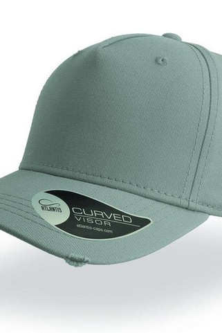 Atlantis AT052 - Vintage Chino Cargo Cap with Metal Buckle