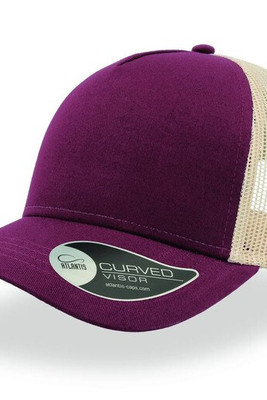 Atlantis AT085 - 5 Panel Cotton Trucker Cap