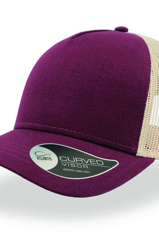 Atlantis AT085 - 5 Panel Cotton Trucker Cap