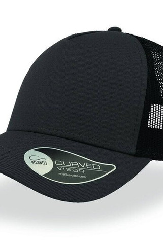 Atlantis AT085 - Cappellino trucker in cotone a 5 pannelli
