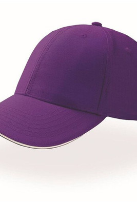 Atlantis AT094 - 6-panel cap with sandwich visor