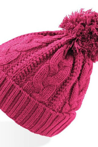 Atlantis AT136 - Nordic Twist Fleece-Lined Winter Beanie