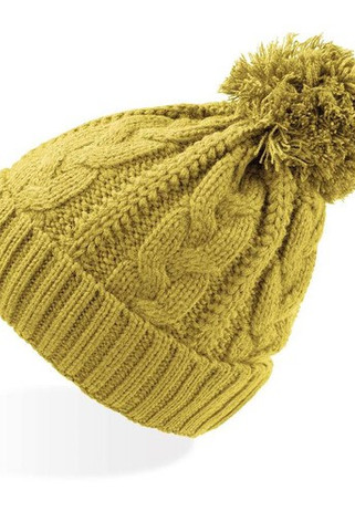 Atlantis AT136 - Nordic Twist Fleece-Lined Winter Beanie