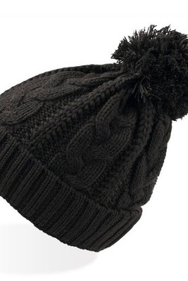 Atlantis AT136 - Nordic Twist Fleece-Lined Winter Beanie