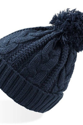 Atlantis AT136 - Nordic Twist Fleece-Lined Winter Beanie