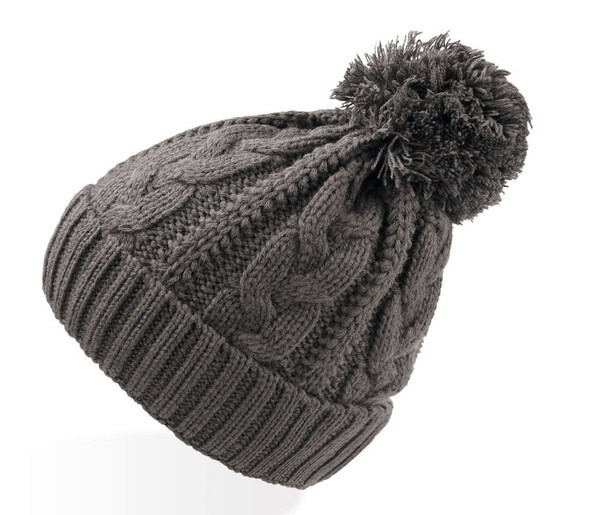 Atlantis AT136 - Nordic Twist Fleece-Lined Winter Beanie