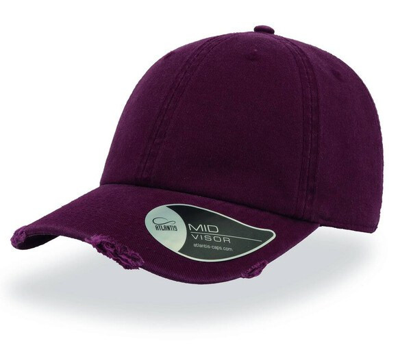 Atlantis AT143 - Vintage Style Distressed Dad Cap with Metal Buckle