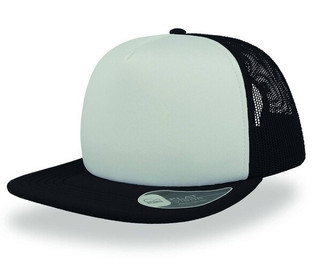Atlantis AT145 - Classic 90s Style Snapback Cap with Squared Visor