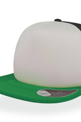 Atlantis AT145 - Classic 90s Style Snapback Cap with Squared Visor