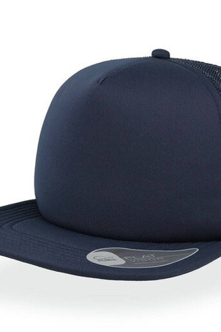 Atlantis AT145 - Classic 90s Style Snapback Cap with Squared Visor