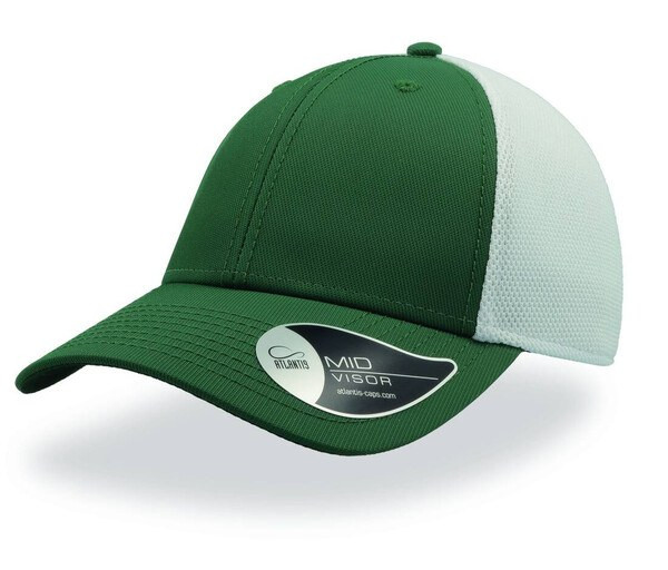 Atlantis AT147 - Versatile Mid-Visor 6-Panel Cap with Velcro Closure
