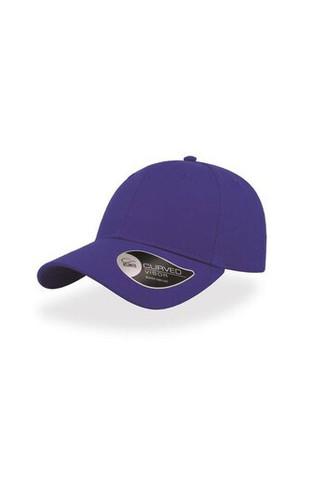 Atlantis AT148 - Classic Curved Visor 6-Panel Cap with Metal Buckle