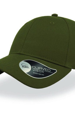 Atlantis AT148 - Classic Curved Visor 6-Panel Cap with Metal Buckle