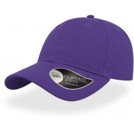 Atlantis AT148 - Classic Curved Visor 6-Panel Cap with Metal Buckle