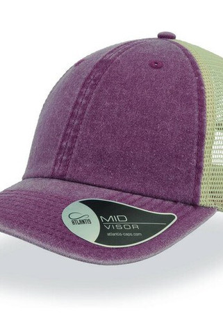 Atlantis AT158 - Vintage Chino Cotton & Polyester Panel Cap