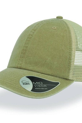 Atlantis AT158 - Vintage Chino Cotton & Polyester Panel Cap