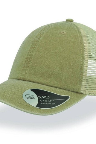 Atlantis AT158 - Vintage Chino Cotton & Polyester Panel Cap